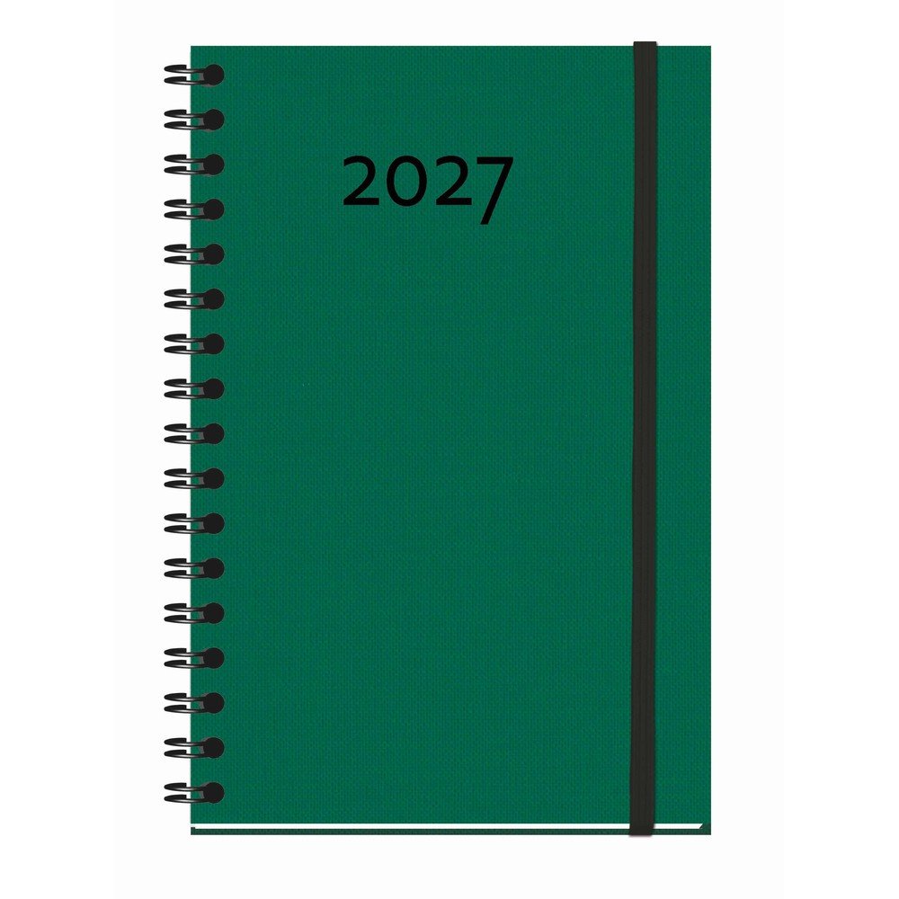 MYRGA AGENDA ANUAL 2027 NATURE D13 DIA PAGINA WIREO TD TELA VERDE MYRGA 2027