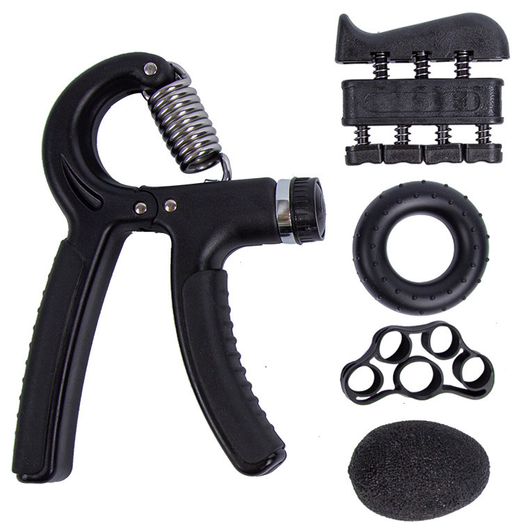 Juego de Ejercitadores de Mano Ajustables – Kit de 5 Piezas para Fortalecimiento Muscular