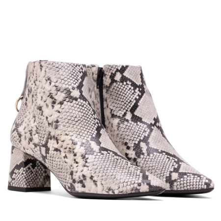 ELODIE BOTIN ALANA SERPIENTE BLANCA/NEGRA