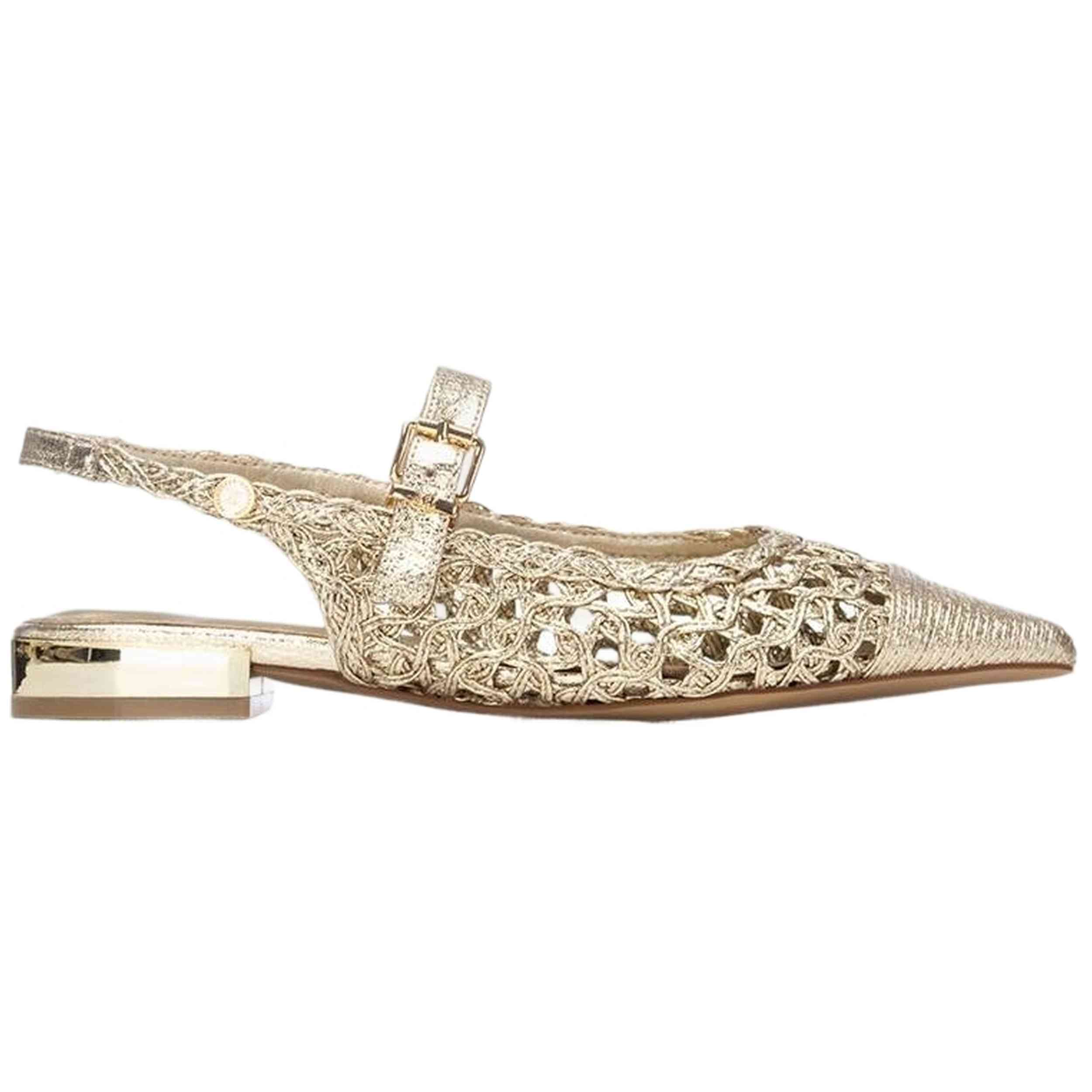 Zapatos De Tacon Xti modelo 145276 para Mujer en color Dorado
