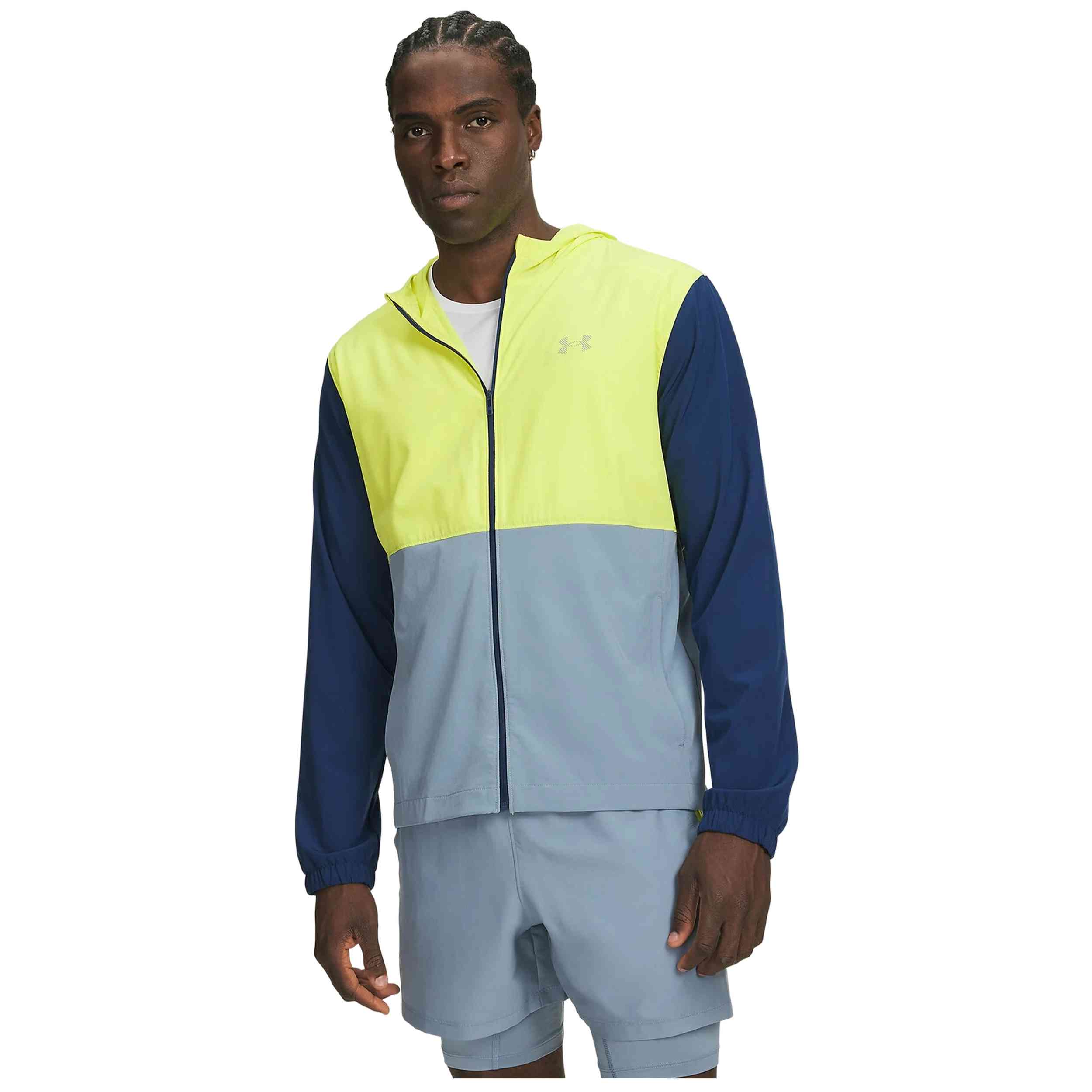 Textil Under Armour modelo Ua Velociti Hooded Jacket en color Azul