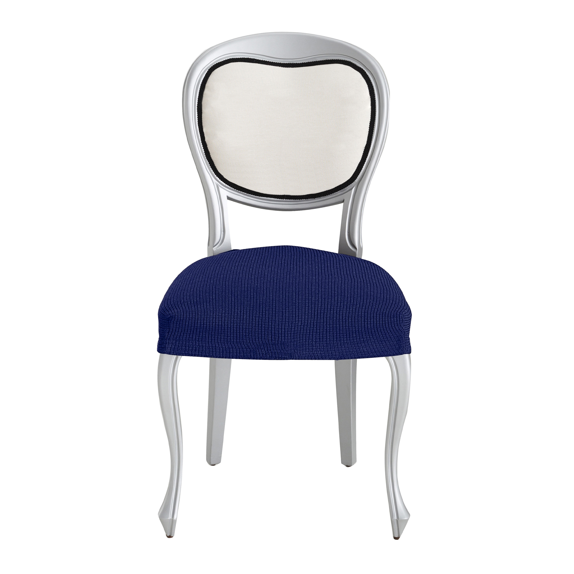 Funda silla elástica sin respaldo pack 2 Ulises