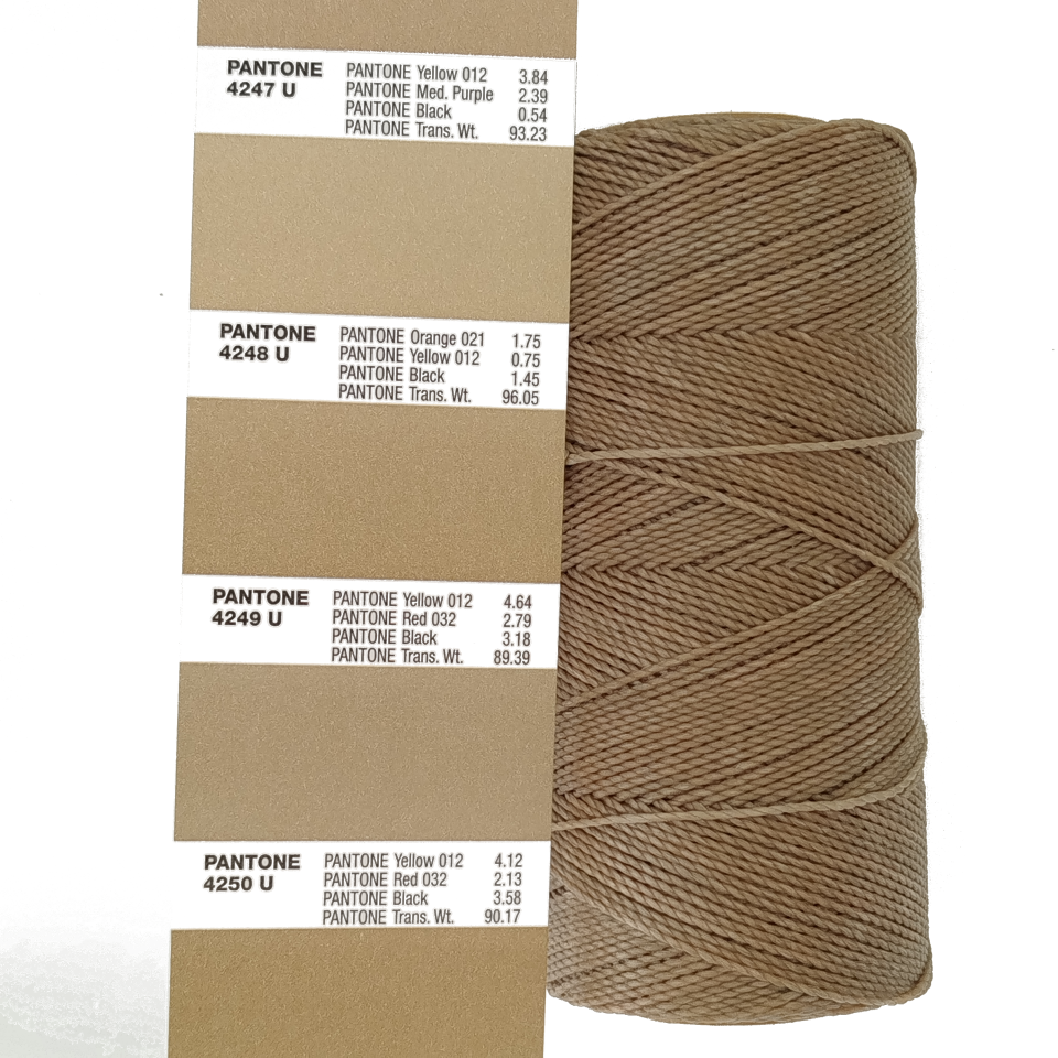 Hilo Encerado Profesional Linhasita 100gr - 0.5mm, 337 Metros, Hecho en Brasil, para Macramé, Coser de Cuero, Etc ...