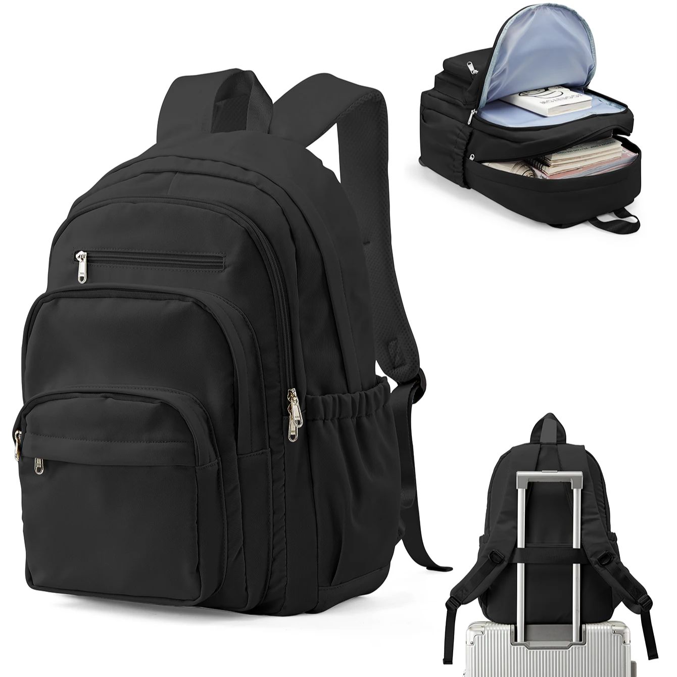 Mochila para niñas y adolescentes, mochilas escolares de viaje, mochila para niños, mochilas escolares informales, mochila bonita con múltiples bolsillos para libros