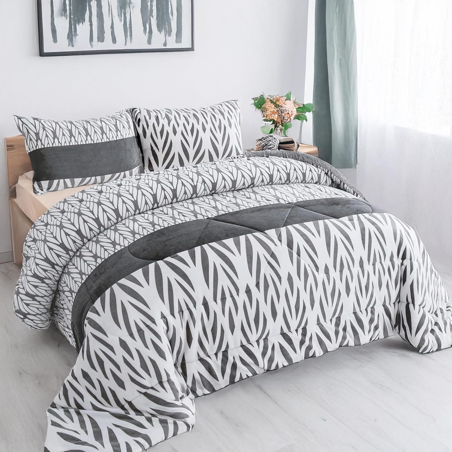 C.A | Edredón de Invierno Borrego | Extra Suave y Cálido | Incluye Funda de Almohada | Grueso y Confortable