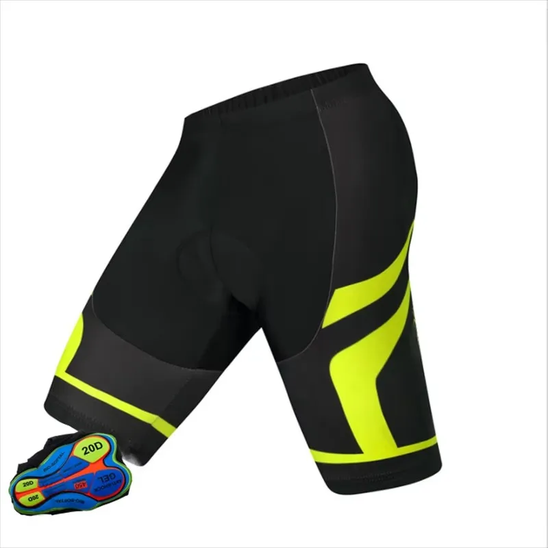 TK Shorts De Ciclismo Para Hombres Con Almohadilla De Gel 20D Pantalones De Bicicleta Transpirables Para Montaña Uso Diario