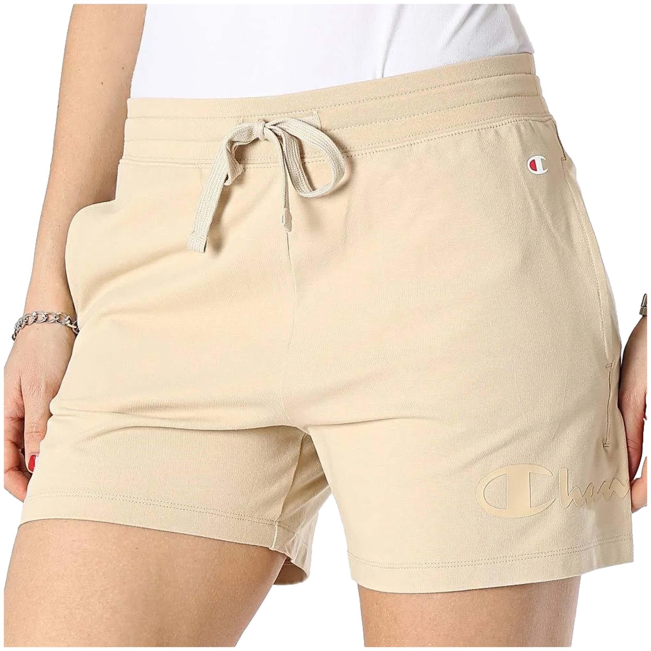 Pantalones Cortos Champion modelo 114906-MS073 para Mujer en color Beige