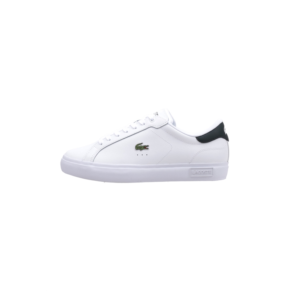 Lacoste POWERCOURT Deportivas Planas Hombre Blanco