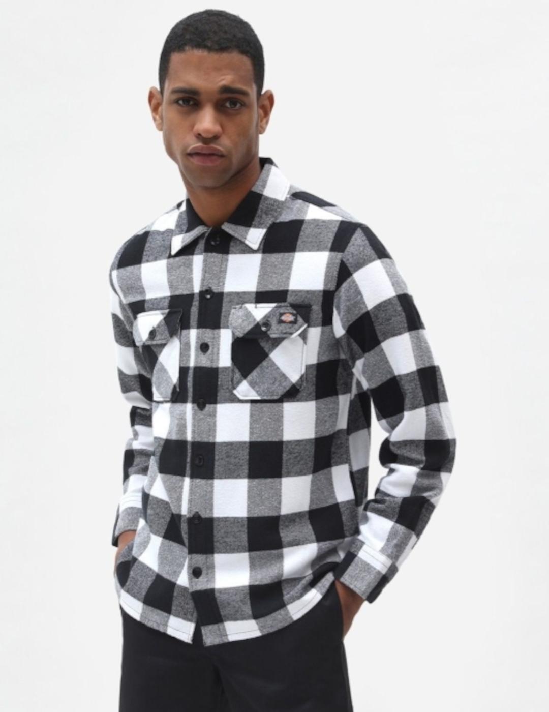 DICKIES SOBRECAMISA CUADROS NEGRO SACRAMENTO