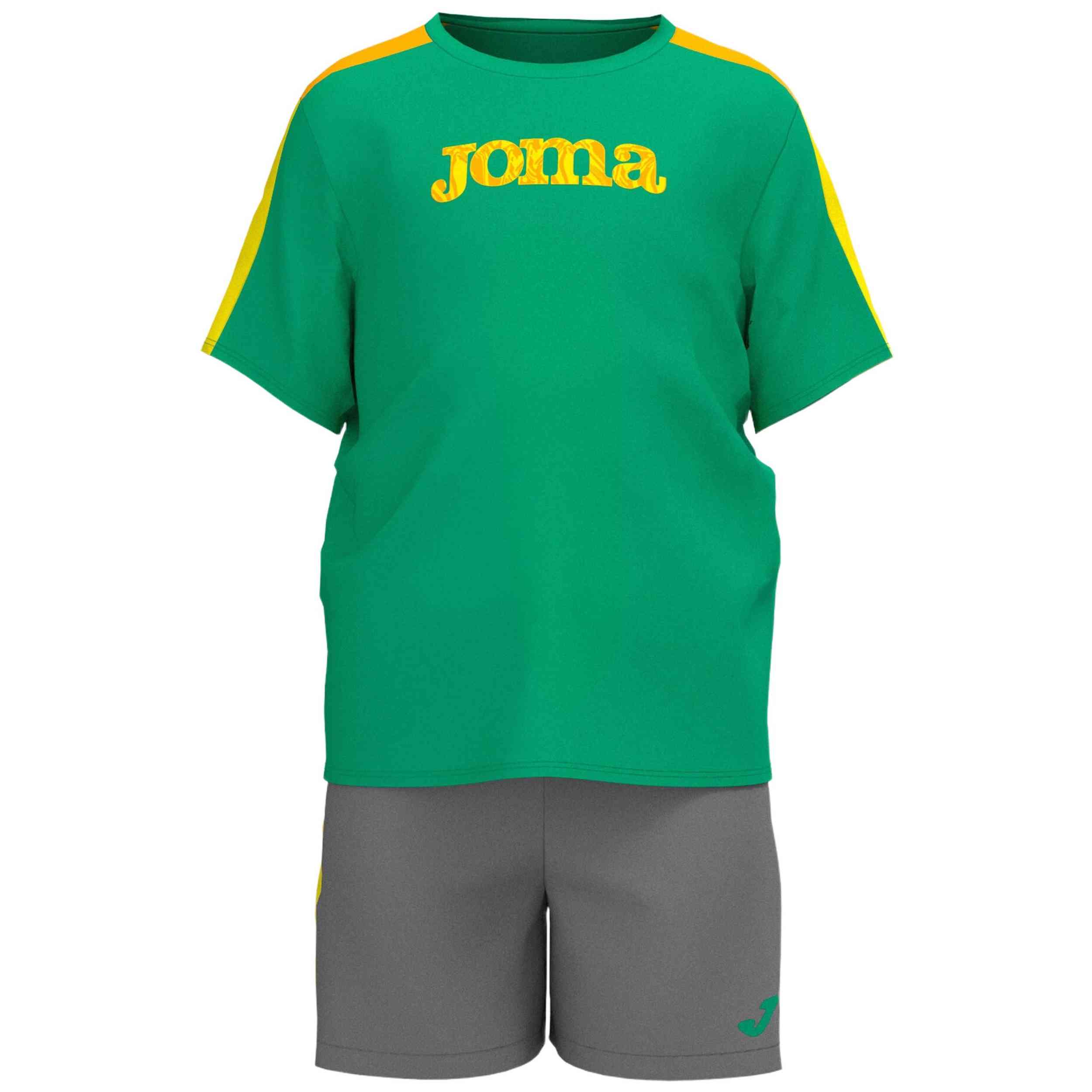 Conjunto Joma modelo Kids Camp para Niños en color Verde