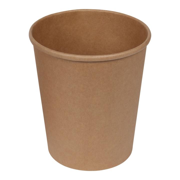 Algon - Set Vasos 120cc de Cartón Kraft (50 unidades) - Ecológicos y Reciclables