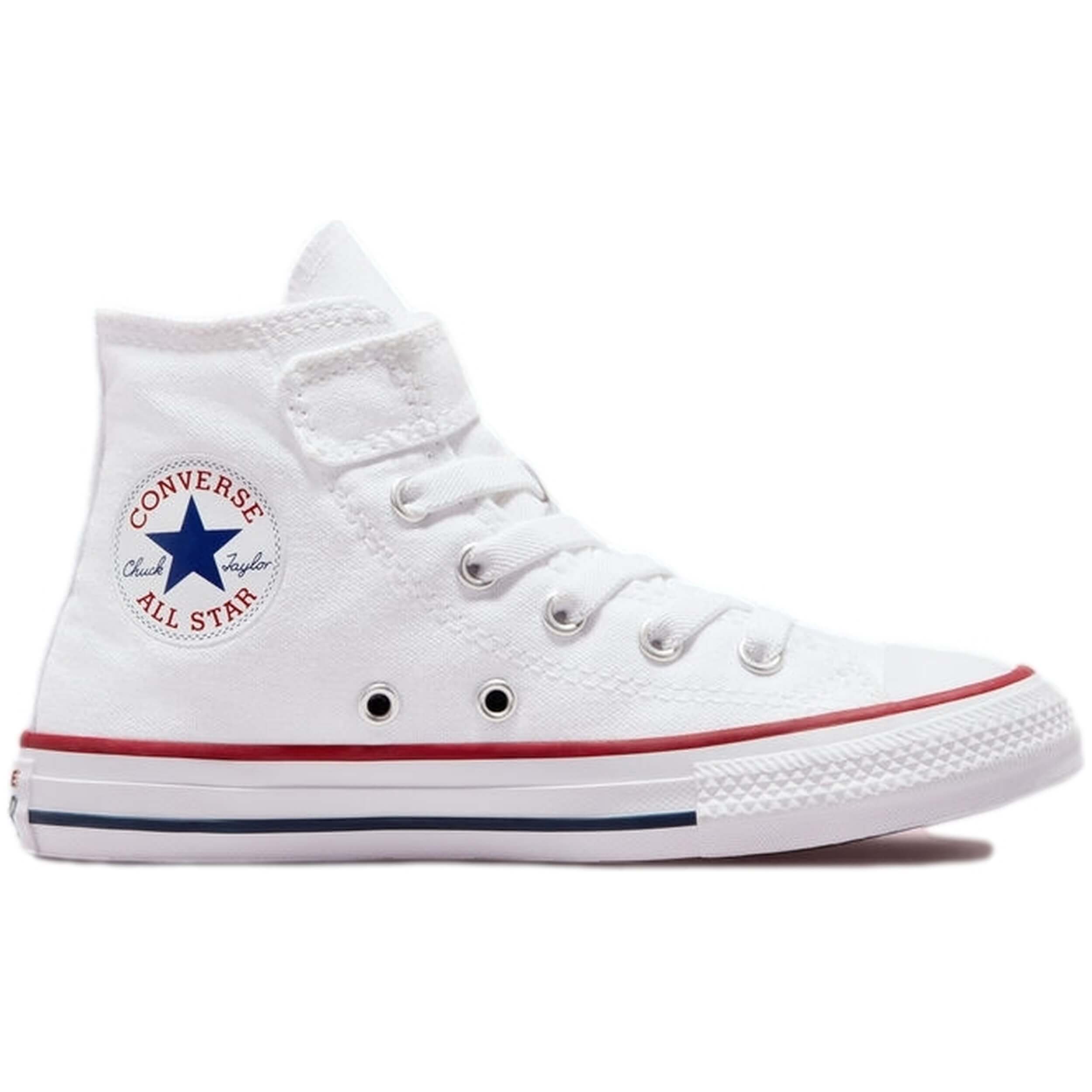 Calzado Converse modelo Ctas 1V Hi White/White/Natural