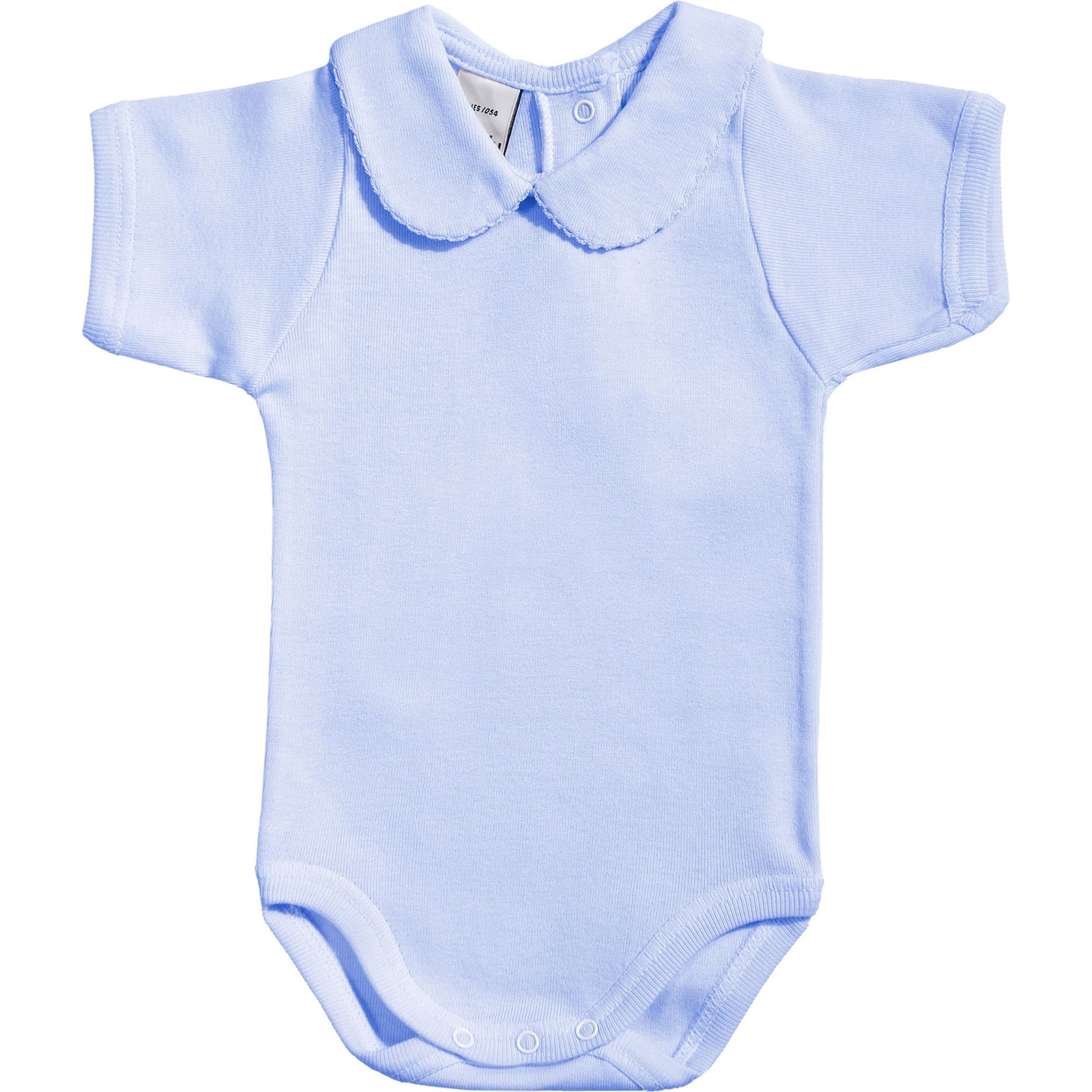 Babidu - Bodys para bebé con cuello de bebé, de manga corta, hecho 100% de algodón fabricado en España - Body de bebé hecho por Babidu, suave y cómodo
