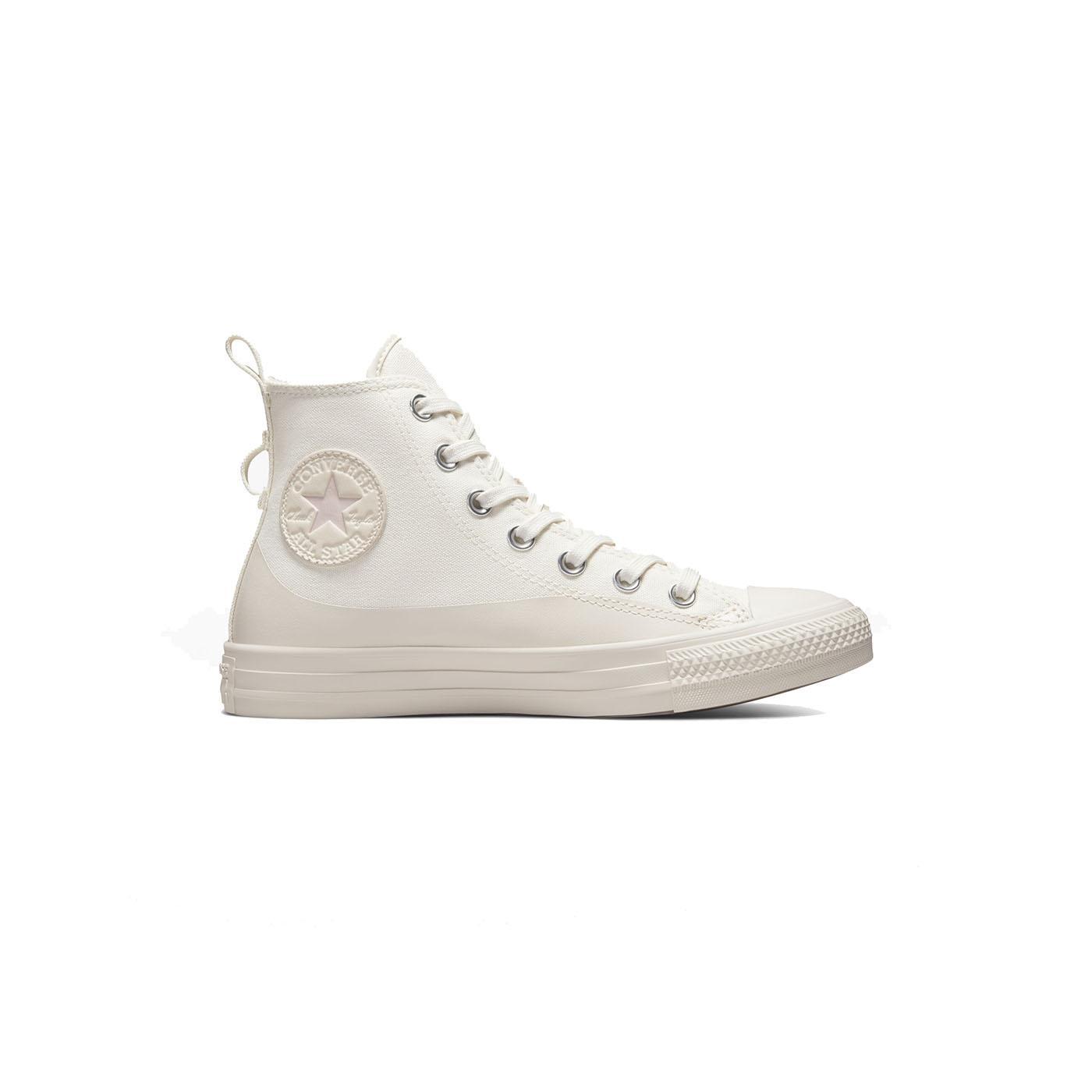 Converse Zapatilla Mujer Ctas Hi Crudo - Zapatilla Chuck Taylor All Star Hi en Lona Repelente Al Agua