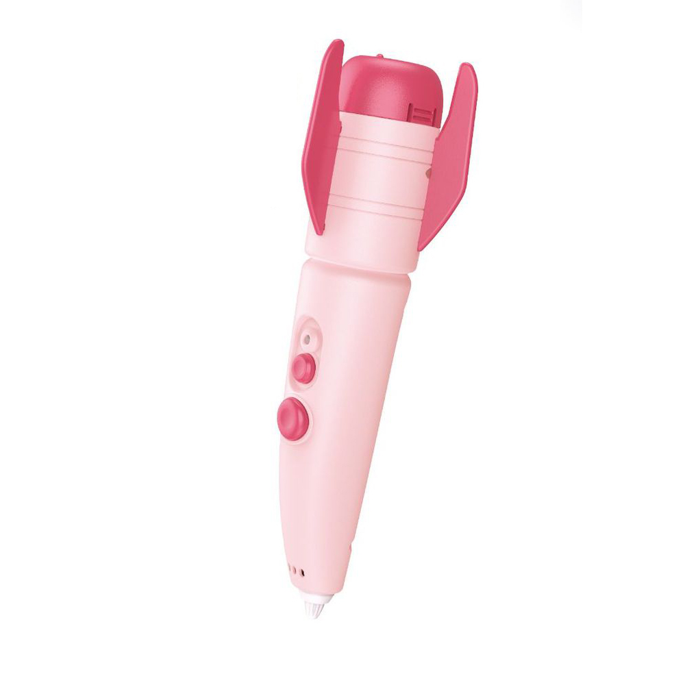 Bolígrafo 3D Rosa para Niños, Lápiz de Impresión 3D de Baja Temperatura con Filamento Seguro, Pluma Creativa para Dibujar y Pintar en 3D, Juguete Educativo y Artístico, Regalo Original para Niñas y Niños