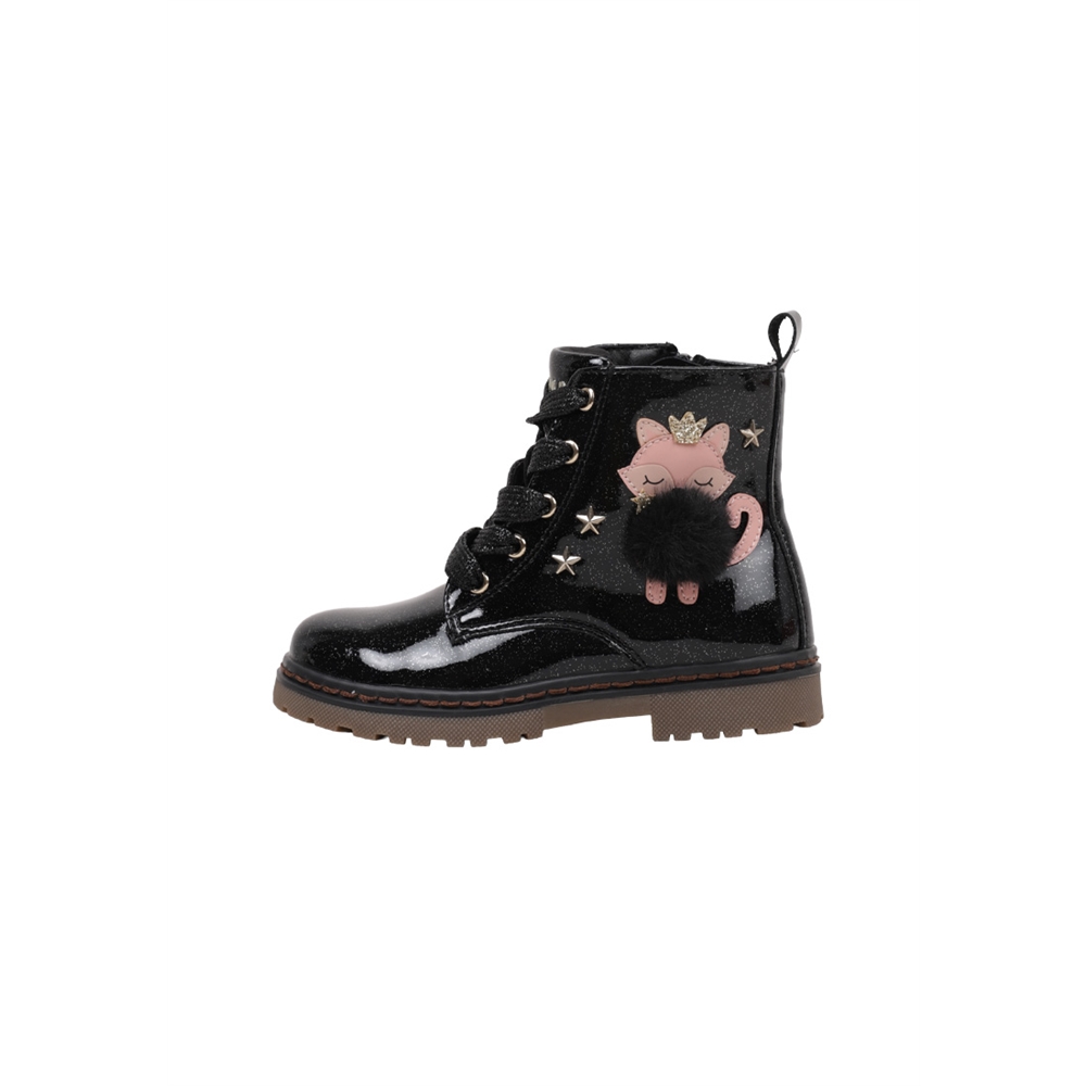Xti 154115 Botas Planas Bebé - niña (hasta la talla 30) Negro
