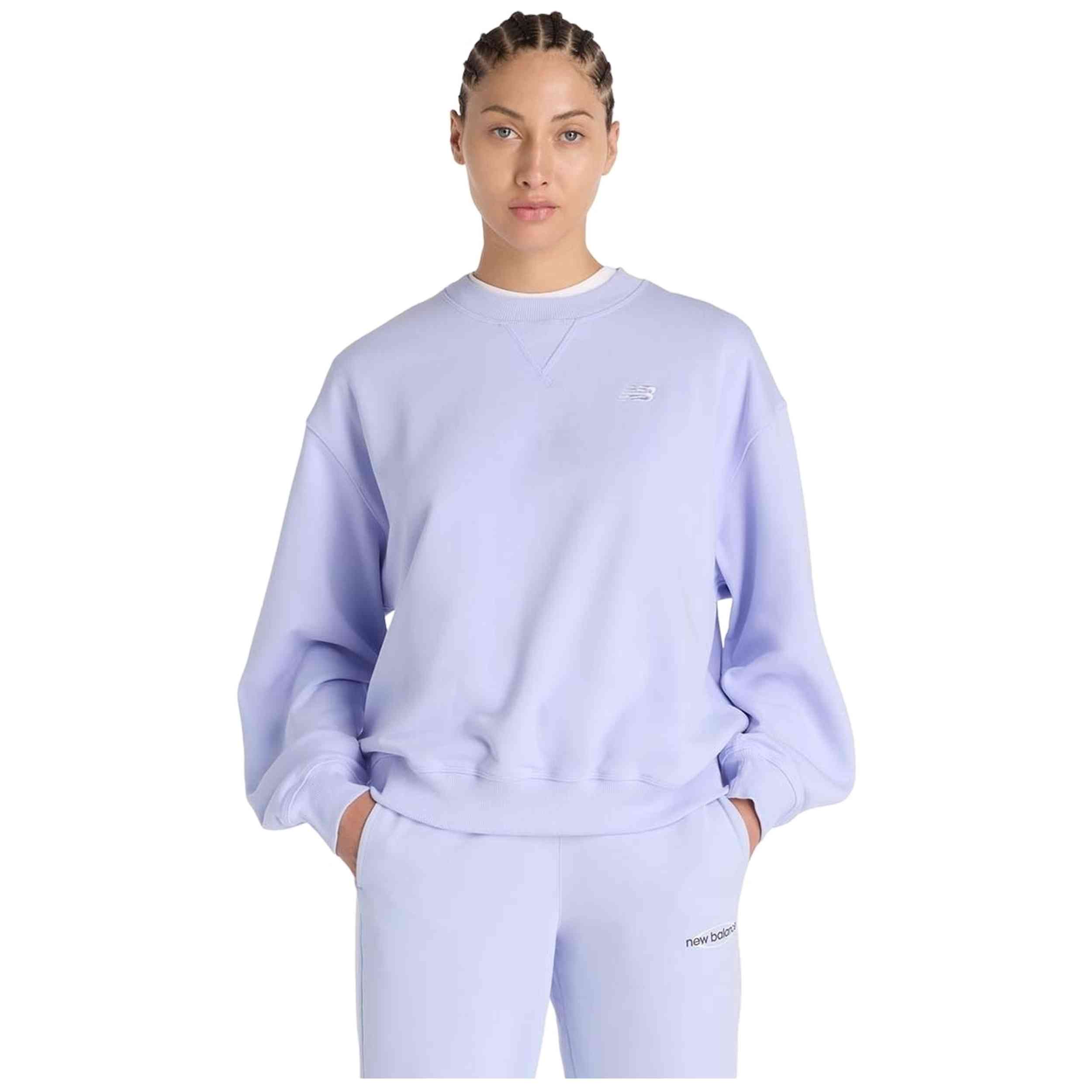 Sudadera New Balance modelo WT41500_DYK para Mujer en color Morado
