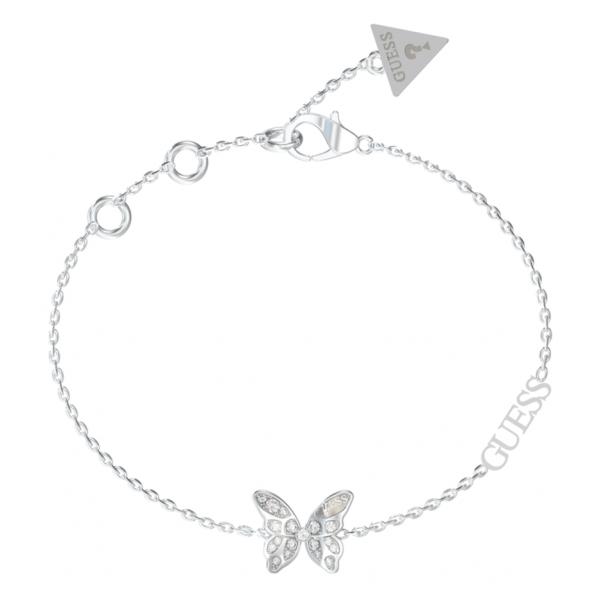 PULSERA  GUESS MARIPOSA Y ZIRCONITAS JUBB04110JWRHS