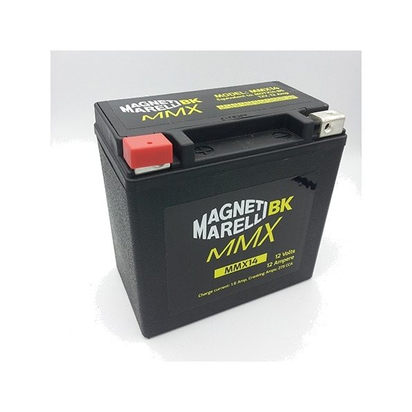 Bateria De Moto Activada Precargada Con Mas Potencia Mm Life Mmx14 MMX14