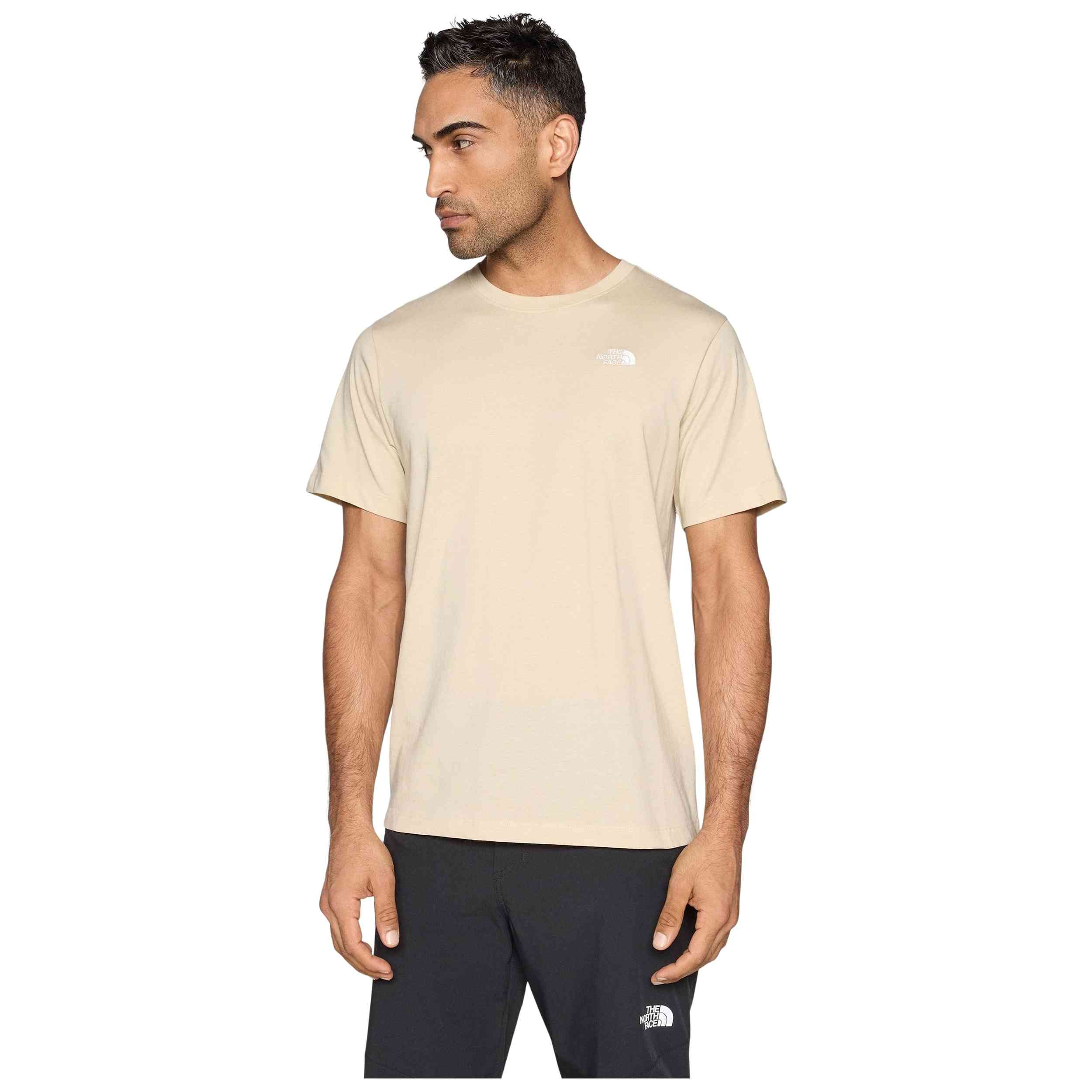 Camiseta De Manga Corta The North Face modelo NF0A8CZ2DOM1 para Hombre en color Beige