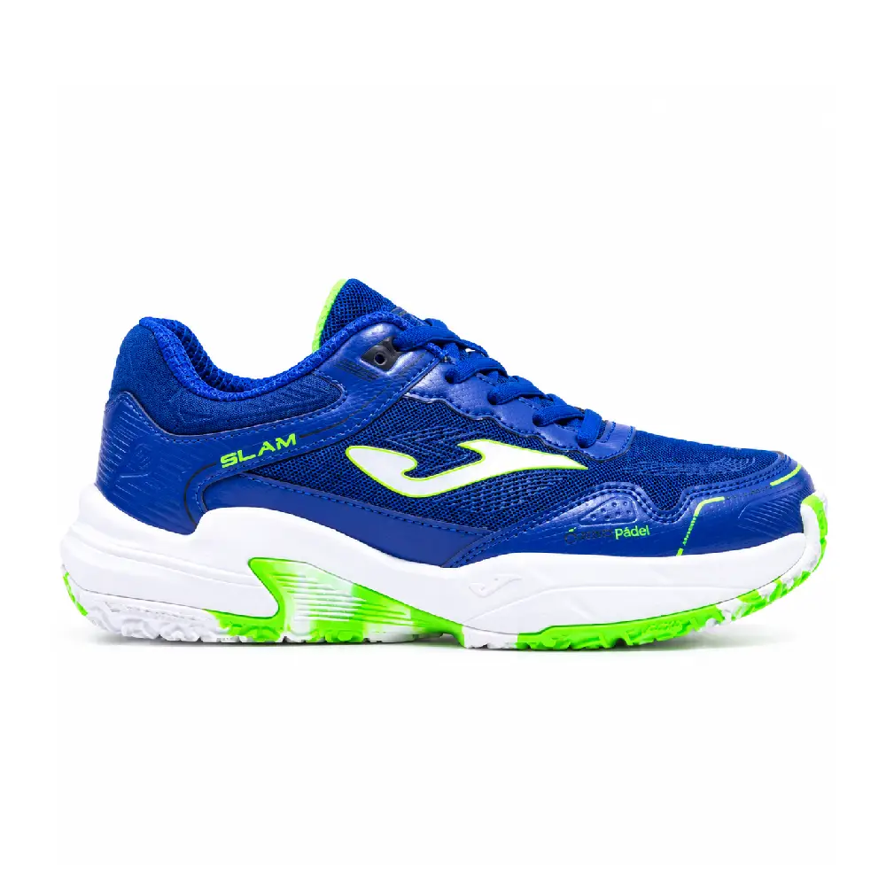 ZAPATILLA JOMA JR SLAM TENIS PADEL JSLAMW2604OM ROYAL | RESISTENCIA ESTABILIDAD NIÑO