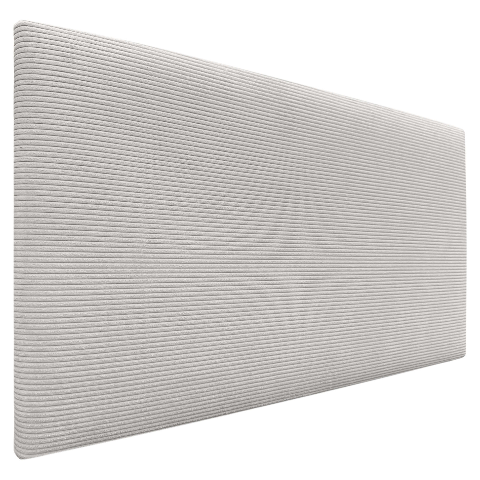 DHOME Cabecero de Pana Liso Alta Gama Moderno 4cm Grosor Cabezal Tapizado Azul