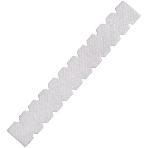 ZRZ | Protector Pala de Padel Dentado Transparente Negro y Colores Rugoso Silicona | Cinta Raqueta de Pádel con Proteccion Extra | Funda Adhesiva Pegatina Borde Pala | ELEGIR COLOR