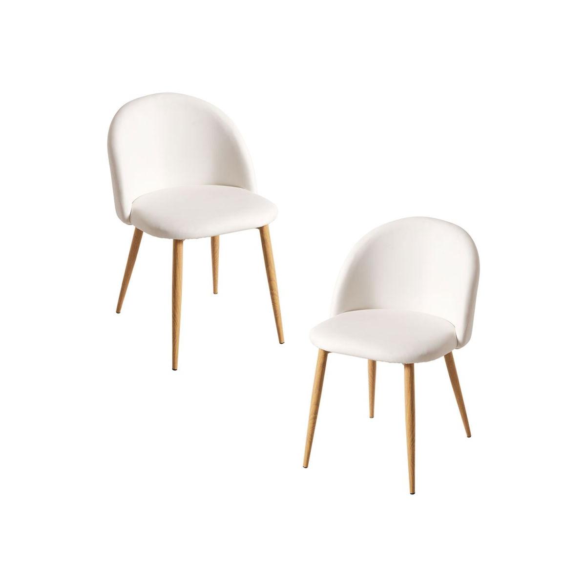 Regalos Miguel - Packs Sillas Comedor - Pack 2 Sillas Vint Polipiel - Marrón Vintage