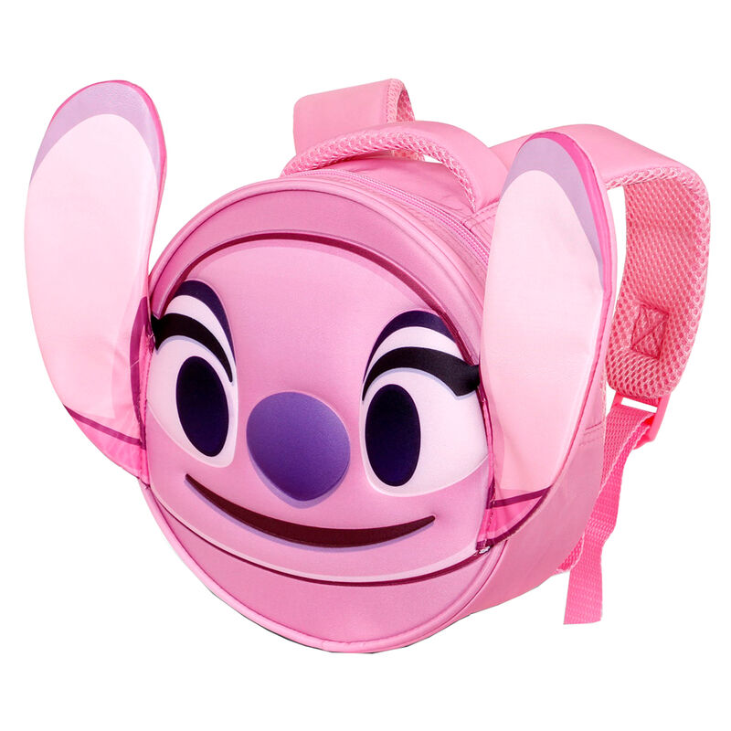 Karactermania Mochila Disney Emoji Angel Stitch 22x22x9cm