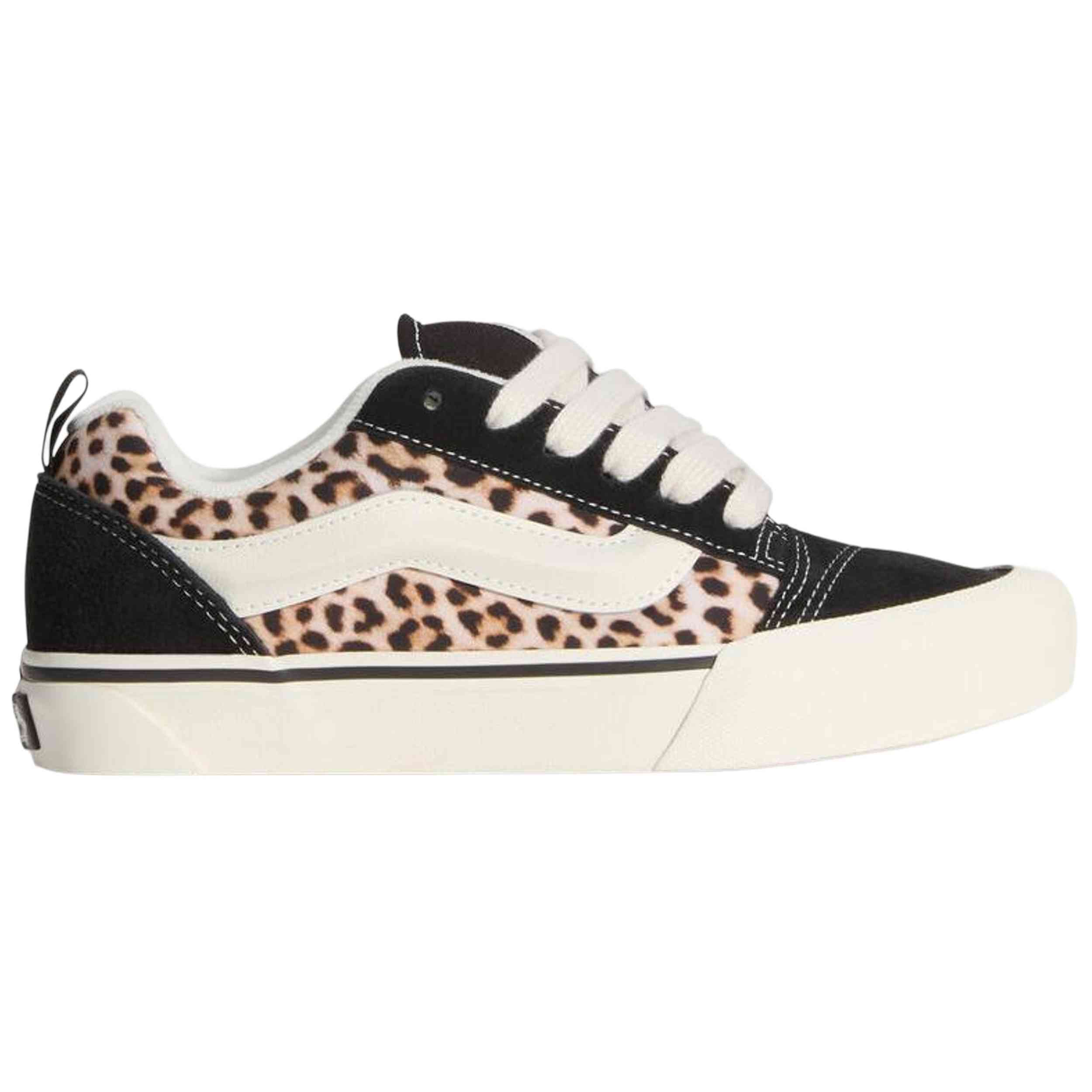 Zapatillas Vans modelo Knu Skool Leopard "Leopard" para hombre y mujer en color Negro