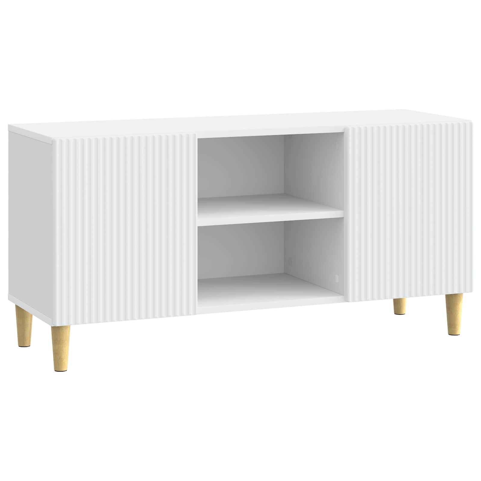 vidaXL Mueble de TV 102 x 34,5 x 50 cm Madera de Ingeniería Multicolor