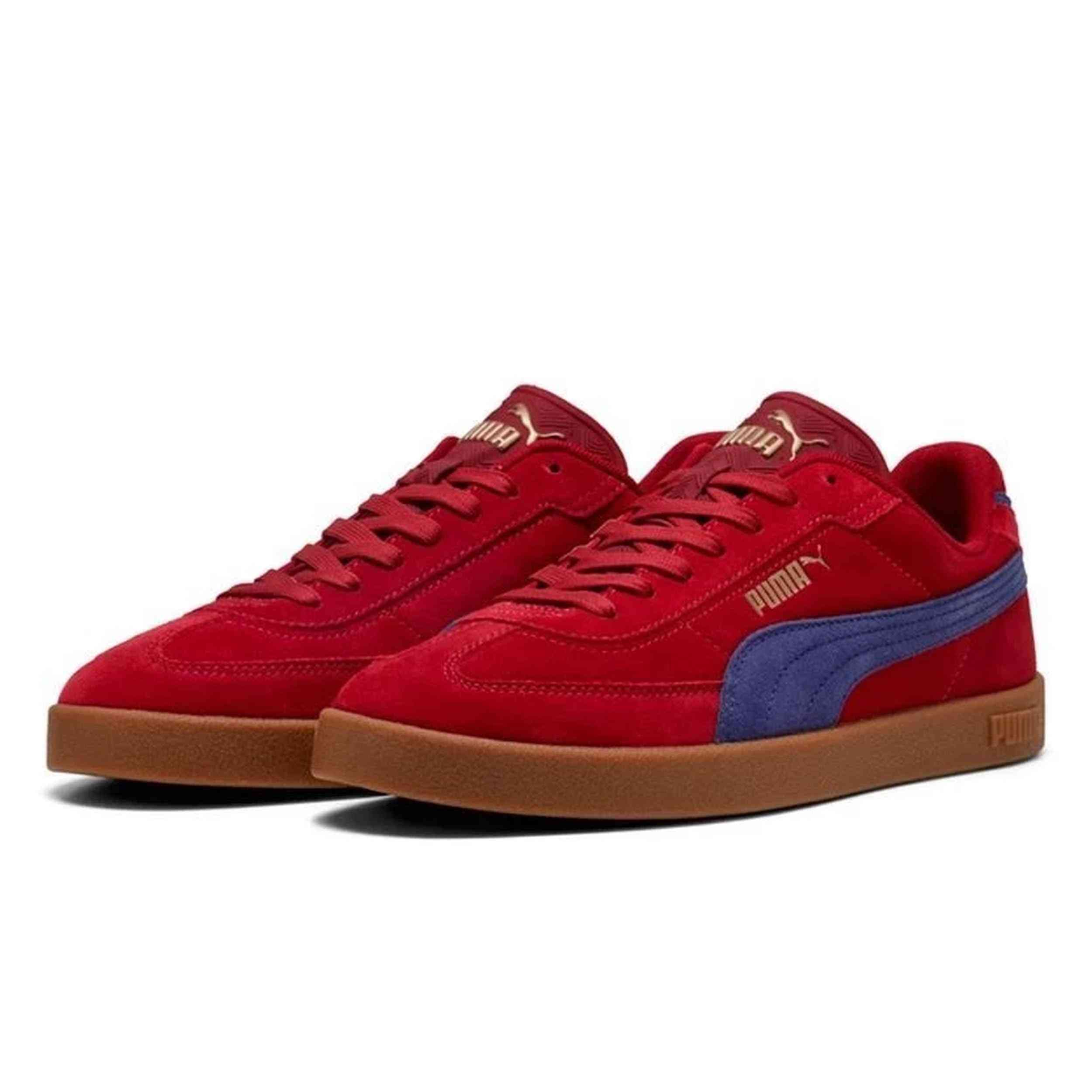Zapatillas Puma Club Ii Era Suede para mujer en color rojo
