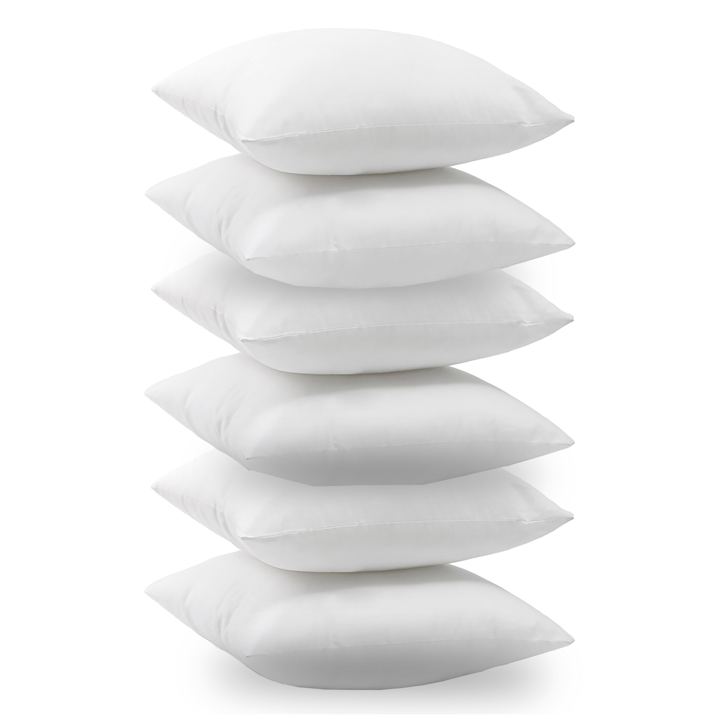 Relleno de Cojín, Almohada Fibra Hueca para Sofá y Cama, Cojines Hipoalergénica y Transpirable, Funda de tela microfibra