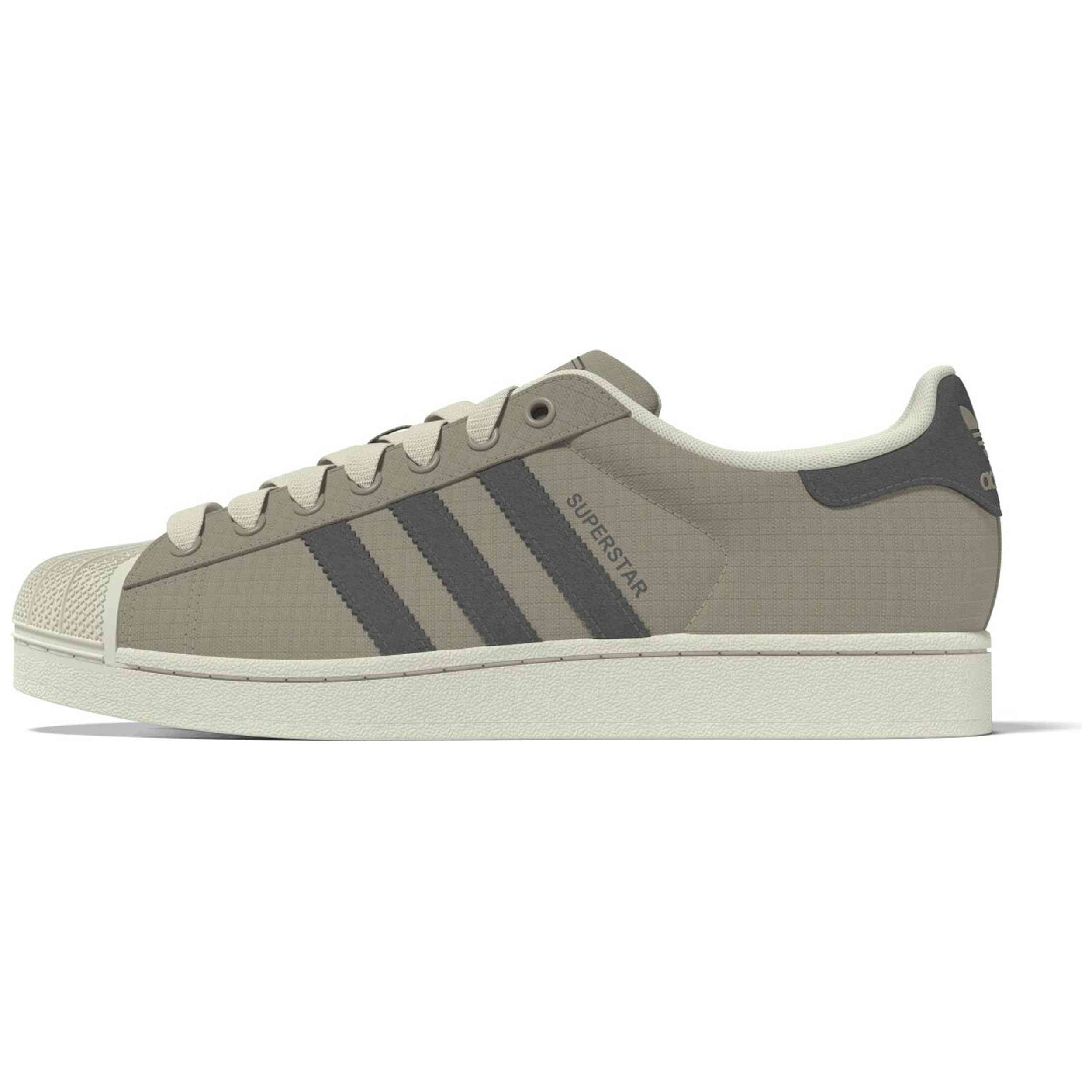 Zapatillas Adidas modelo Superstar "Beige / Grey" para hombre y mujer en color Beige