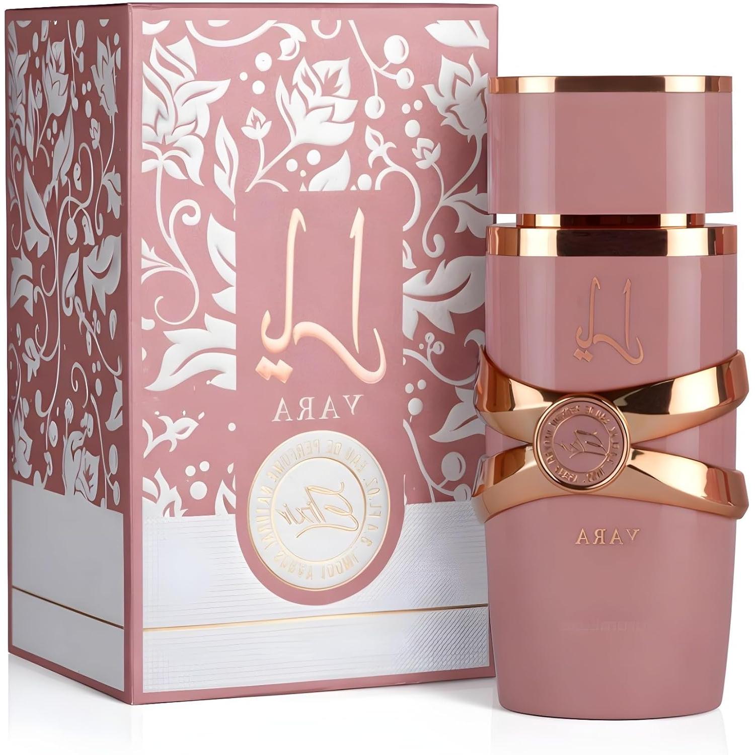 Yara Elixir 100 ml – LATTAFA -  PERFUMES ÁRABES ORIGINALES 100 % - MADE IN DUBAI -Perfume Dulce y Floral para Mujer, Frambuesa y Vainilla, Alta Duración