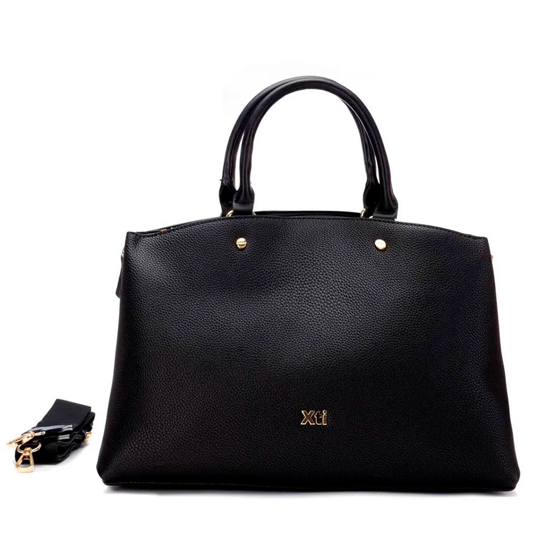 Bolso Xti modelo Md184507 en color Negro