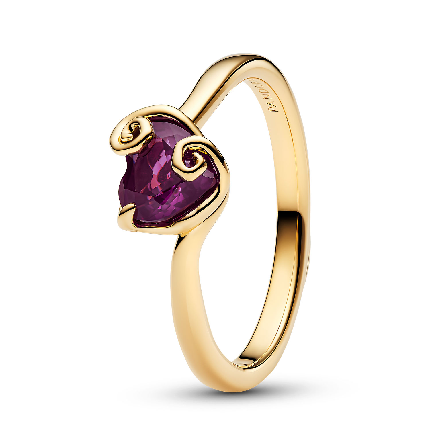 Pandora Anillo Corazón Morado Sally de Pesadilla antes de Navidad de Disney 164734C01 , para Mujer