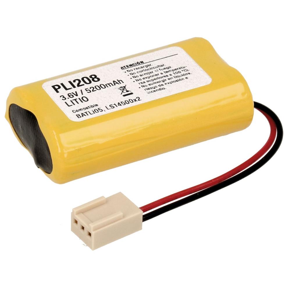 Pack Litio BATLi05 3,6V/5200mAh,  alarmas Daitem, Logisty