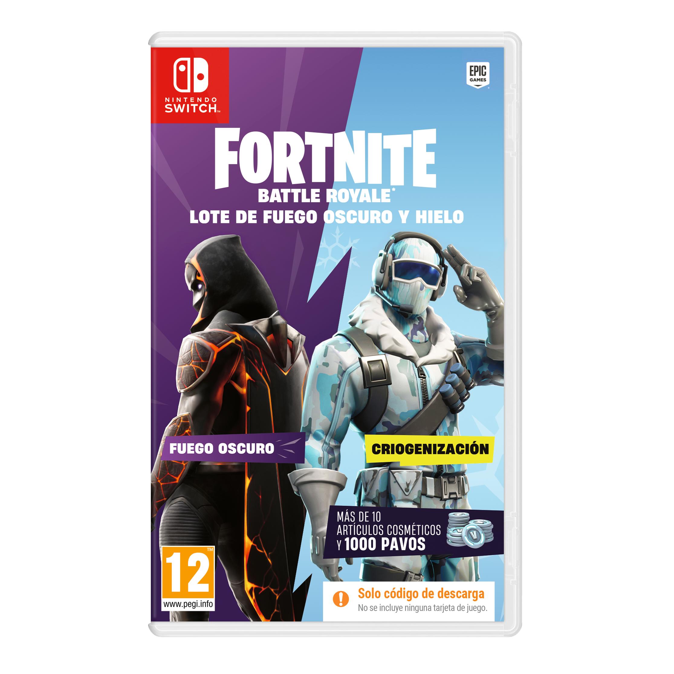 Fortnite Lote de Fuego Oscuro y Hielo NSW CIAB