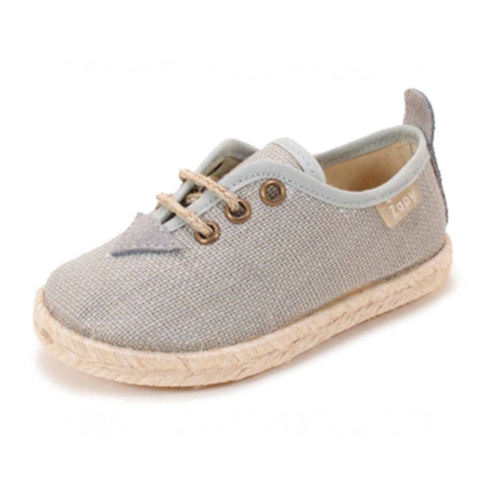 Zapatos Y Blucher marca Zapy para niños en color gris