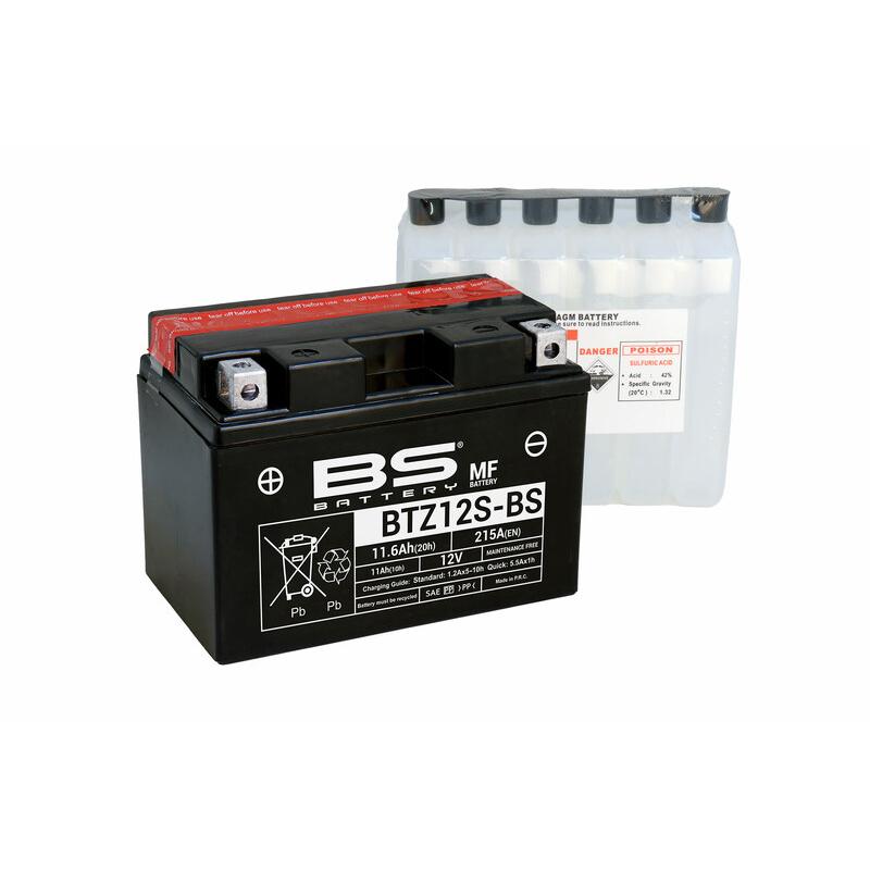 Batería Sin Mantenimiento + Paquete De  Btz12s 1079995