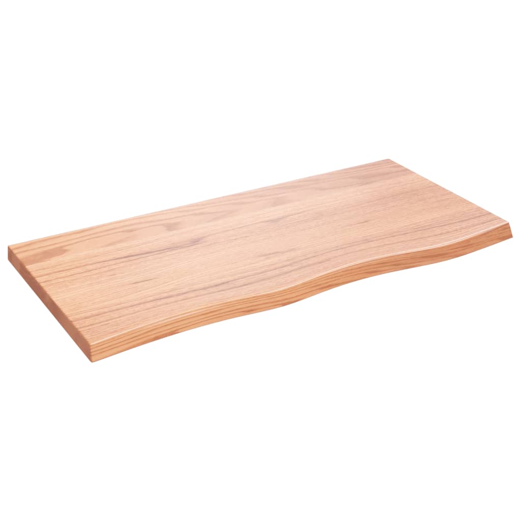 vidaXL Encimera de Baño Tablero Plegable de Mesa Madera Tratada Color Marrón claro,  Gris oscuro,  Natural y mas