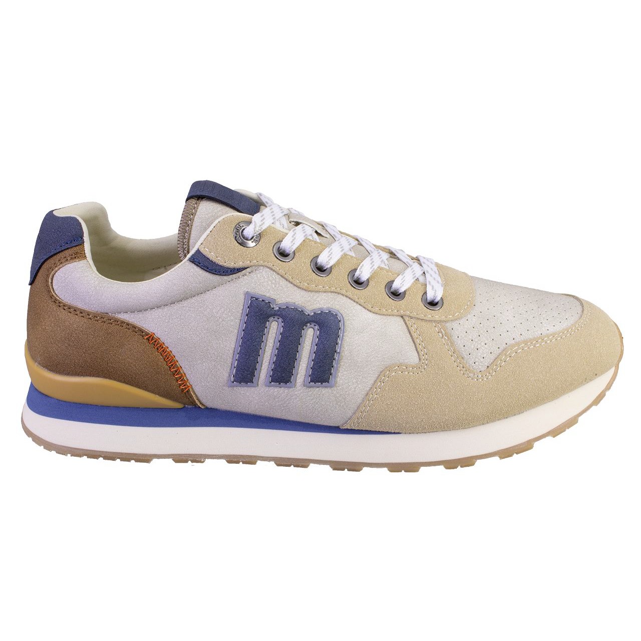 MUSTANG 84835 Zapatillas casual de hombre crema 526