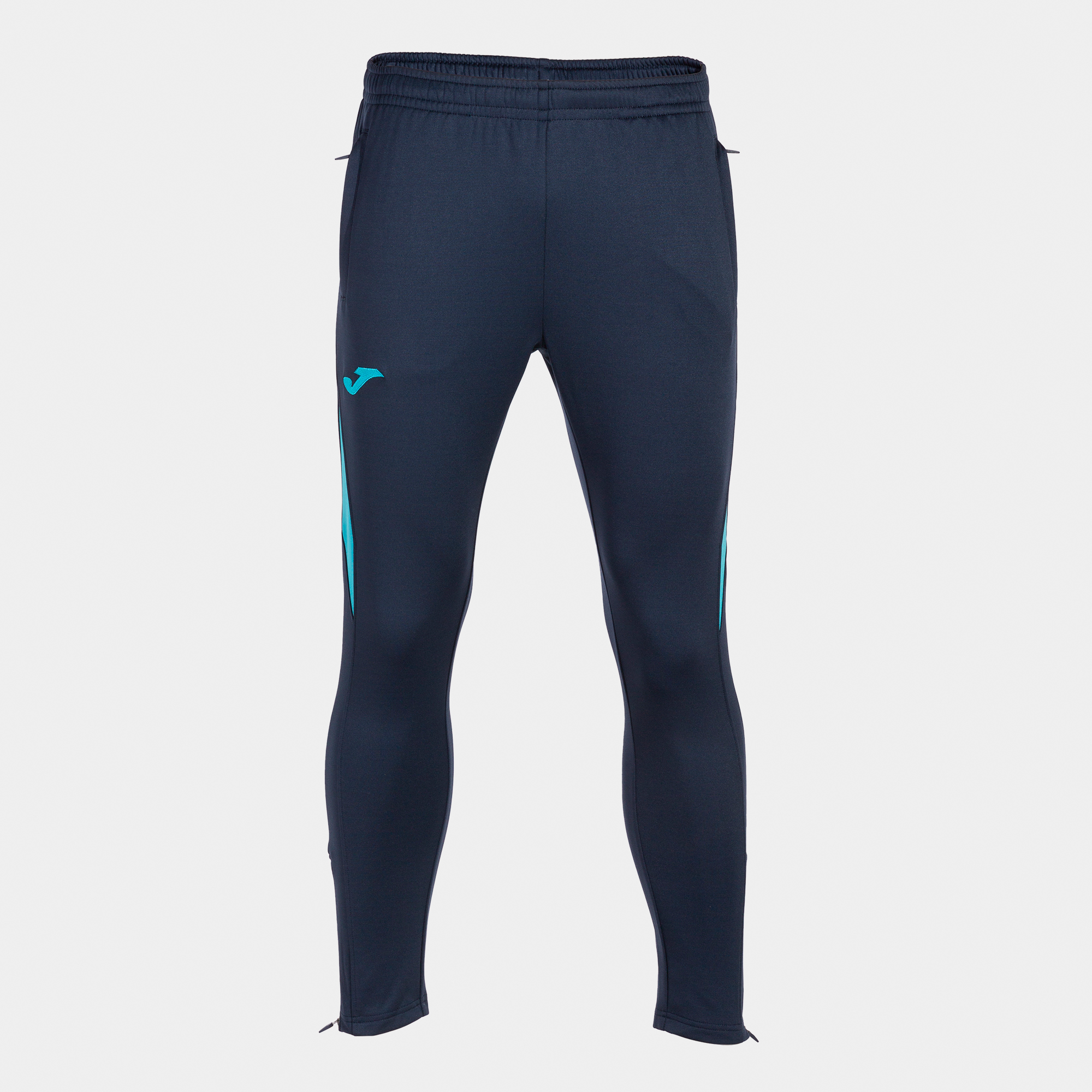 JOMA PANTALÓN LARGO CHAMPIONSHIP VII MARINO TURQUESA FLÚOR Talla 4 (6XS) Niño Junior
