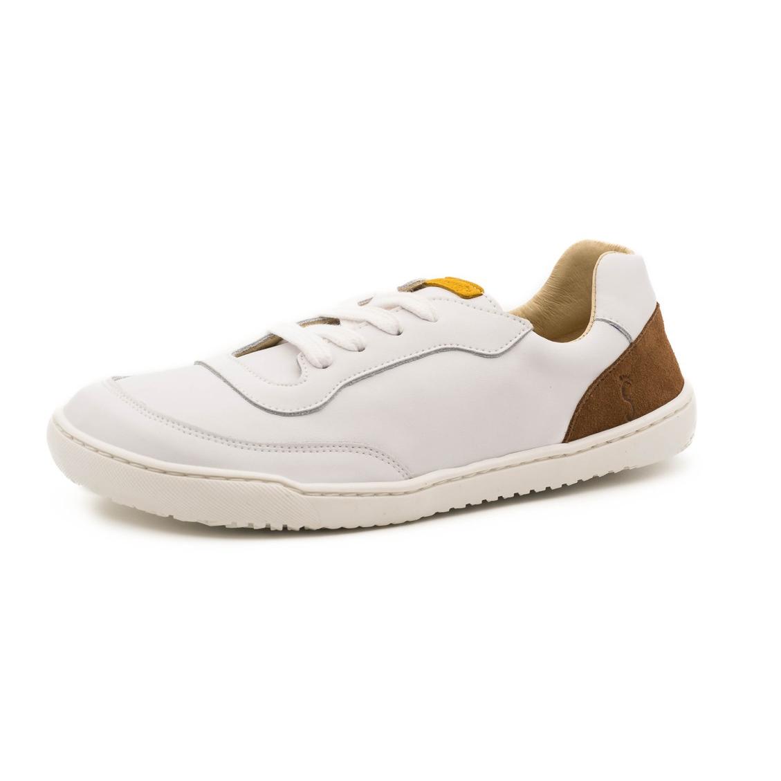 Zapatillas Barefoot FlexiNens 9017-X de Piel Natural – Suela Flexible 4 mm Zero Drop, Horma Ancha y Puntera Amplia