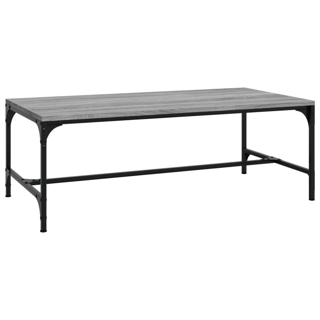 Vidaxl Mesa de Centro Madera Contrachapada 100x50x35 Cm Negro