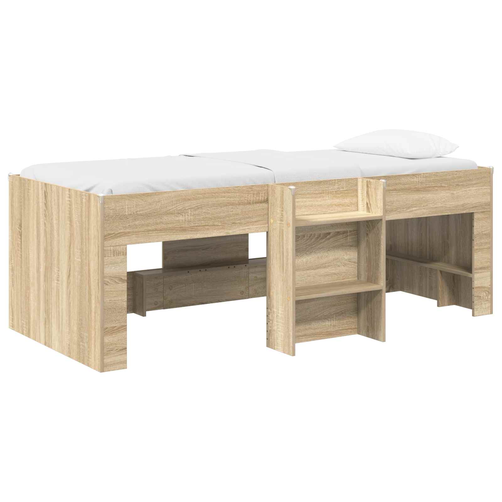 vidaXL Marco de Cama Alta para Niños  90 x 200 cm Multicolor