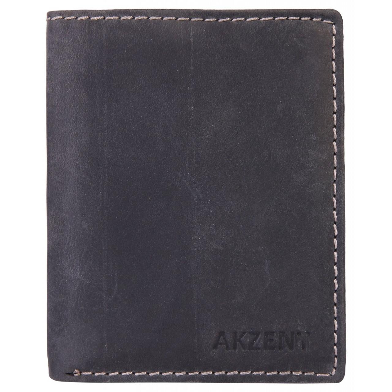 Akzent® Cartera Hombre em Pele Genuína com Proteção RFID