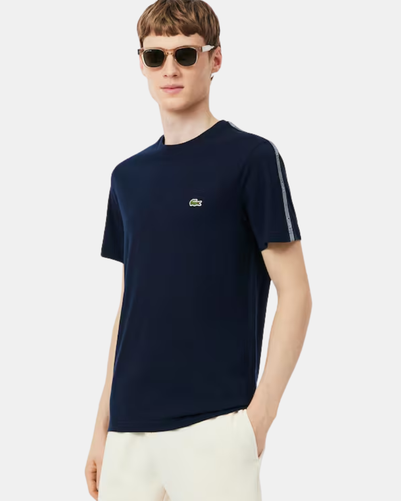 LACOSTE TH0888 Camisetas Manga corta Hombre Azul