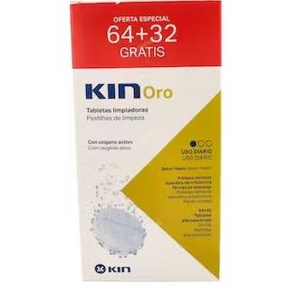 KIN ORO TABLETAS LIMPIADORAS LIMPIEZA PROTESIS DENTAL 64 + 3